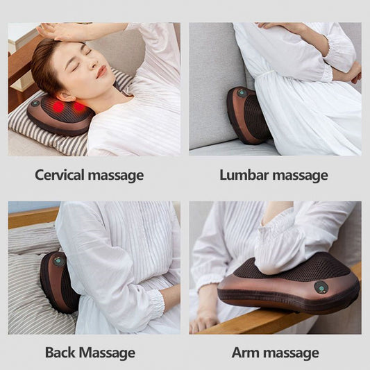 Massage Pillow for Neck & Shoulder – Relaxation, Anytime You Need It